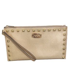 MICHAEL KORS BEAUTIFUL GOLD CLUTCH